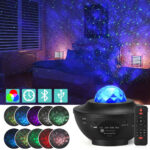 Projecteur Galaxie 3D Laser Bluetooth + haut-parleur USB