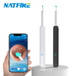 ⁦Kit de nettoyage des oreilles intelligents sans fil avec caméra et lumière LED NE3⁩ - الصورة ⁦3⁩