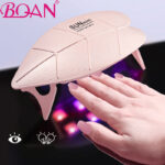 ⁦Mini lampe LED UV pour séchage des ongles, 6W, USB, pliable, pour manucure⁩ - الصورة ⁦2⁩