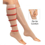 ⁦zip sox chaussettes de compression pour les varices⁩ - الصورة ⁦2⁩