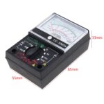 ⁦Multimètre Portable avec une paire de stylos de Test pour mesurer la tension DC AC et le courant continu YX-1000A⁩ - الصورة ⁦5⁩