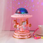 ⁦Carrousel Music Box avec projecteur ciel étoilé⁩ - الصورة ⁦4⁩