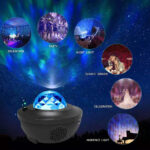 ⁦Projecteur Galaxie 3D Laser Bluetooth + haut-parleur USB⁩ - الصورة ⁦3⁩