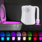 ⁦Lampe LED Décorative Étanche avec Capteur de Mouvement pour Toilettes⁩ - الصورة ⁦6⁩