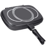 ⁦Poêle Daisini double faces double grill 36CM⁩ - الصورة ⁦3⁩