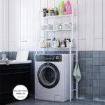 ⁦Étagère de rangement en acier inoxydable pour machine à laver⁩ - الصورة ⁦2⁩