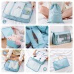 ⁦Organisateur Valise 8pcs Sac Rangement et Les Essentiels du Voyage⁩ - الصورة ⁦7⁩