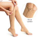⁦zip sox chaussettes de compression pour les varices⁩ - الصورة ⁦5⁩