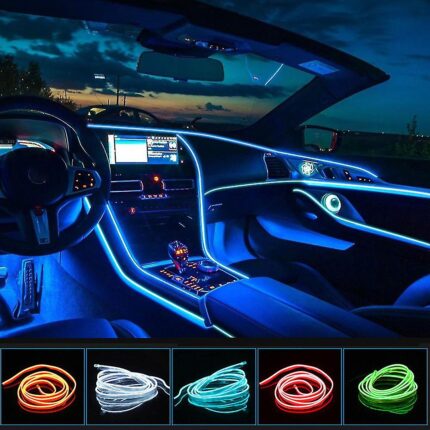 Cable Lumineux De Décoration Pour Salon De Voiture CCLL