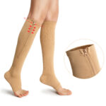 ⁦zip sox chaussettes de compression pour les varices⁩ - الصورة ⁦6⁩