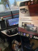 ⁦DVD Mp5 Auto-radio écran tactile 7 Pouce Bleutooth. USB AUX .CARD SD. Standard⁩ - الصورة ⁦7⁩