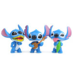 ⁦Ensemble 10 Pcs Disney-Figurines Stitch en PVC⁩ - الصورة ⁦3⁩