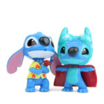 ⁦Ensemble 10 Pcs Disney-Figurines Stitch en PVC⁩ - الصورة ⁦6⁩