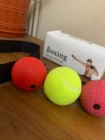⁦Balle de Boxe Reflex pour améliorer la coordination œil-main 3Pcs⁩ - الصورة ⁦8⁩