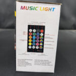 ⁦Projecteur de lumière Sonore RGB + W 4 en 1 Avec Bluetooth effet stroboscope⁩ - الصورة ⁦4⁩
