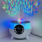 ⁦Haut-Parleur et Réveil LED d’Ambiance avec Chargeur Sans Fil 15W⁩ - الصورة ⁦9⁩