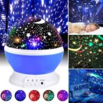 ⁦Projecteur LED rotatif produisant l’image d’un ciel étoilé, idéal pour la chambre d’un enfant⁩ - الصورة ⁦8⁩