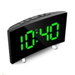 ⁦Horloge et réveil thermomètre de table electronique lumineux DT-6507⁩ - الصورة ⁦6⁩
