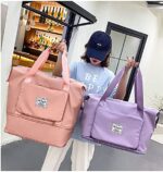 ⁦Cabas de voyage pliable transformable grande capacité⁩ - الصورة ⁦2⁩