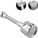 Tuyau d'extension de robinet de cuisine en acier inoxydable