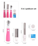 ⁦Kit de 3 Pcs Râpe de pédicure professionnelle⁩ - الصورة ⁦7⁩