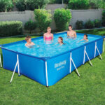 ⁦Steel Pro™ Piscine Rectangulaire 400 x 211 x 81cm Bestway⁩ - الصورة ⁦2⁩