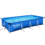 ⁦Steel Pro™ Piscine Rectangulaire Avec Pompe Filtrante 400 x 211 x 81 cm Bestway⁩ - الصورة ⁦9⁩