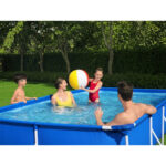 ⁦Steel Pro™ Piscine Rectangulaire Avec Pompe Filtrante 400 x 211 x 81 cm Bestway⁩ - الصورة ⁦4⁩