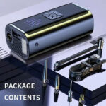 ⁦Compresseur d’Air Portatif Digital pour Voiture 12V 150psi – جهاز نفخ العجلات⁩ - الصورة ⁦6⁩