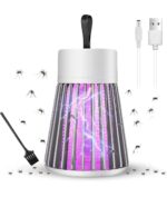 ⁦Lampe a lumière UV électrique zappeur anti-moustiques Rechargeable⁩ - الصورة ⁦2⁩