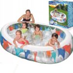 Piscine Elliptique Gonflable Familiale Bestway 54066