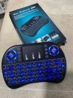 ⁦Clavier et Pad sans fil Tricolor rétroéclairé USB multimédia contrôle⁩ - الصورة ⁦11⁩