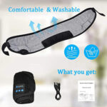⁦Casque de sommeil confortable sans fil Bluetooth 5.0⁩ - الصورة ⁦6⁩