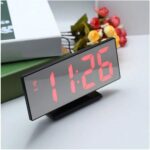 ⁦Horloge et réveil thermomètre de table electronique lumineux DS-3618L⁩ - الصورة ⁦2⁩