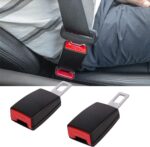 ⁦4Pcs Rallonge de ceinture de sécurité de voiture anti-Bip⁩ - الصورة ⁦2⁩