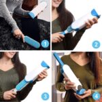⁦Brosse double face pour enlever les poils d’animaux, la poussière et les peluches, vêtements, meubles, canapé, tapis – فرشاة لإزالة شعر الحيوانات الأليفة والغبار والوبر⁩ - الصورة ⁦8⁩