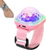 ⁦Montre Disco Ball Lumineuse avec ventouse rechargeable - ساعة كرة ديسكو مضيئة قابلة لإعادة الشحن⁩ - الصورة ⁦6⁩