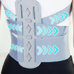 ⁦Ceinture Correcteur de Posture du dos réglable, respirant - حزام مصحح وضعية الظهر قابل للتعديل⁩ - الصورة ⁦4⁩