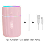 ⁦Humidificateur Ultrasonic Rgb capacité de 220 ml 2 Modes diffuseur⁩ - الصورة ⁦6⁩