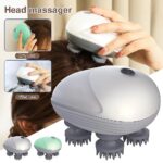 ⁦Masseur électrique sans fil en Silicone 4 nœuds de massage⁩ - الصورة ⁦4⁩