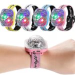 ⁦Montre Disco Ball Lumineuse avec ventouse rechargeable - ساعة كرة ديسكو مضيئة قابلة لإعادة الشحن⁩ - الصورة ⁦2⁩