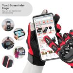 ⁦Pack Moto Hiver Cagoule intégrale thermique + Gants Pro Biker respirants avec protections antidérapantes⁩ - الصورة ⁦2⁩