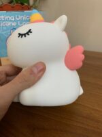 ⁦Veilleuse en Silicone Forme Unicorne pour Chambre d’enfant Rechargeable⁩ - الصورة ⁦10⁩