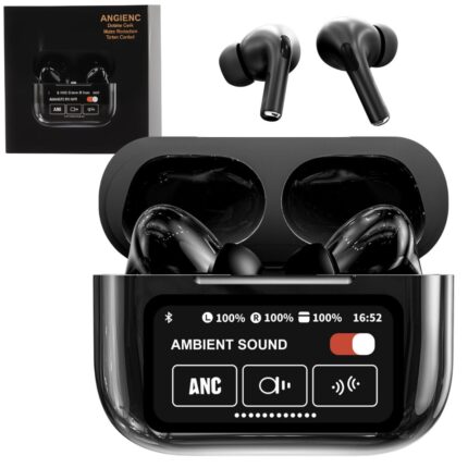 Écouteurs AIRBUDS avec Réduction de Bruit ANC/ENC – سماعات بعزل الصوت الخارجي