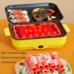 ⁦Gril Électrique et Barbecue Antiadhésif 30cm – شواية كهربائية مضادة للالتصاق⁩ - الصورة ⁦2⁩