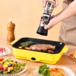 ⁦Gril Électrique et Barbecue Antiadhésif 30cm – شواية كهربائية مضادة للالتصاق⁩ - الصورة ⁦8⁩