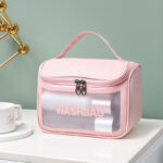 ⁦Sac cosmétique multifonctionnel pour femme Étanche Transparent⁩ - الصورة ⁦5⁩