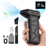 Souffleur et Aspirateur Portable avec Ventilateur Turbo à Jet 2en1 4 Vitesses – جهاز نسف الهواء ومكنسة كهربائية محمول