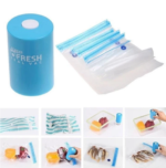 ⁦جهاز تفريغ وشفط الهواء من أكياس حفظ الطعام-Always Fresh Machine De Scellage Portable Avec 5 Sacs⁩ - الصورة ⁦5⁩
