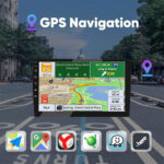 ⁦Écran de voiture Android de 10,1 pouces compatible Apple CarPlay Android Auto – شاشة ذكية للسيارة⁩ - الصورة ⁦3⁩